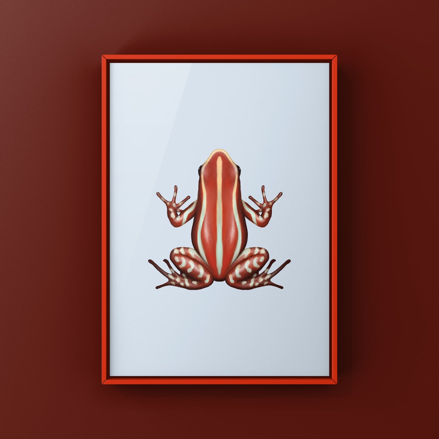 Anthony’s Poison Arrow Frog (Epipedobates anthonyi “Santa Isabel”) Art Print from The Silk Ranch