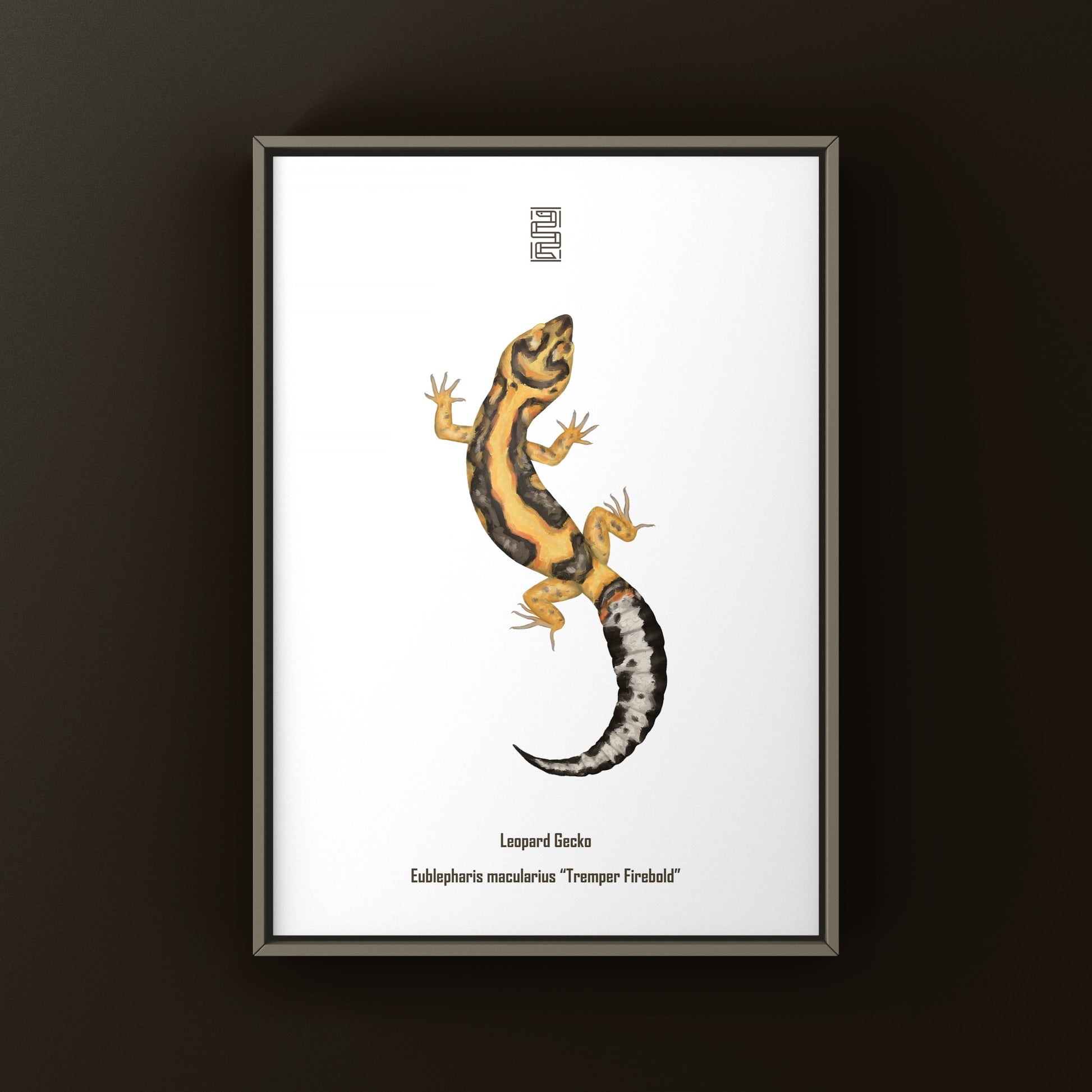 Tremper Firebold Leopard Gecko Art Print from The Silk Ranch