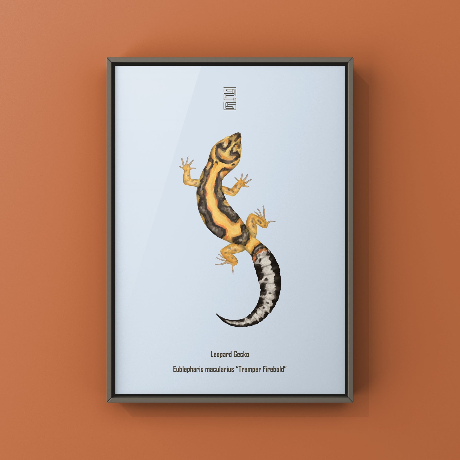 Tremper Firebold Leopard Gecko Art Print from The Silk Ranch