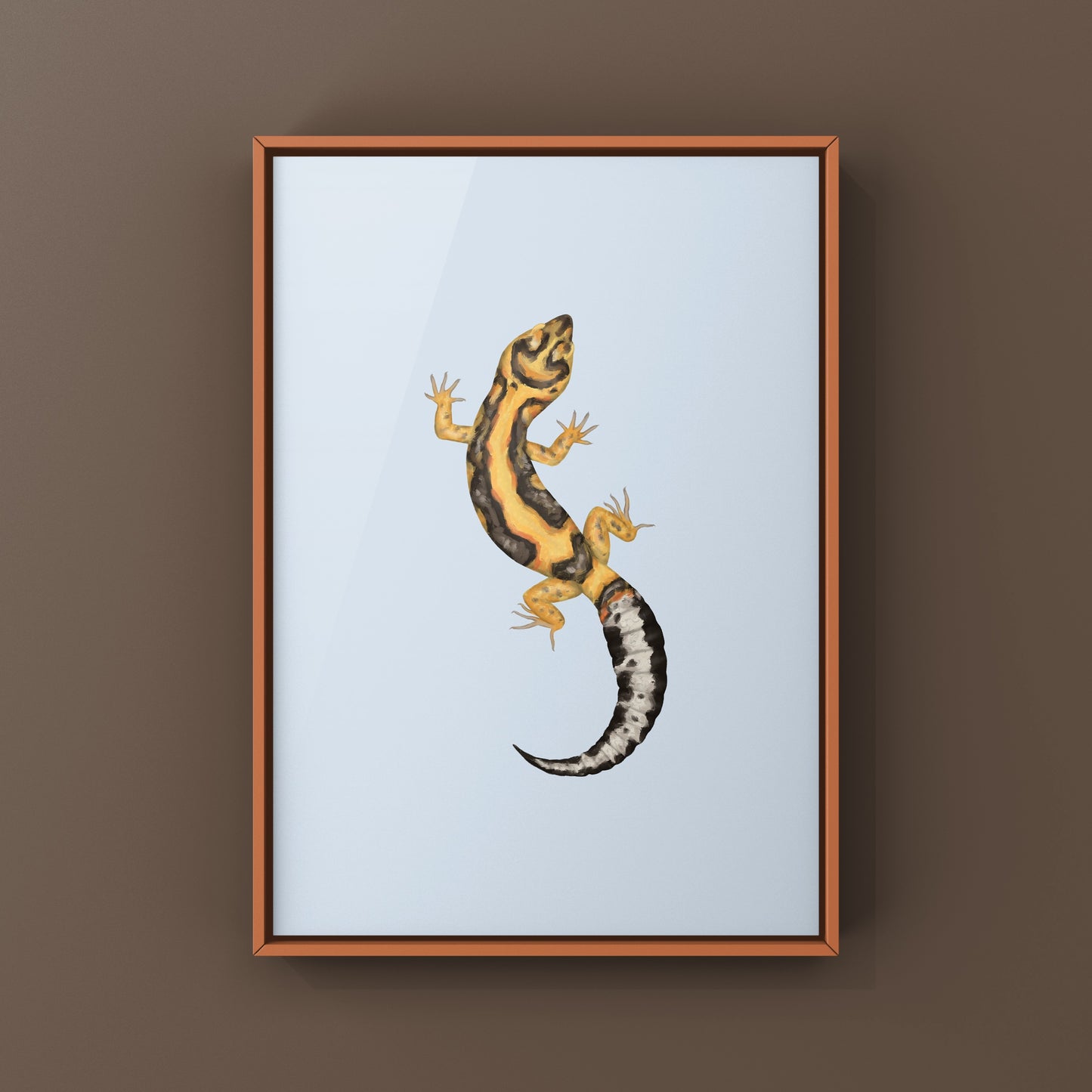 Tremper Firebold Leopard Gecko Art Print from The Silk Ranch