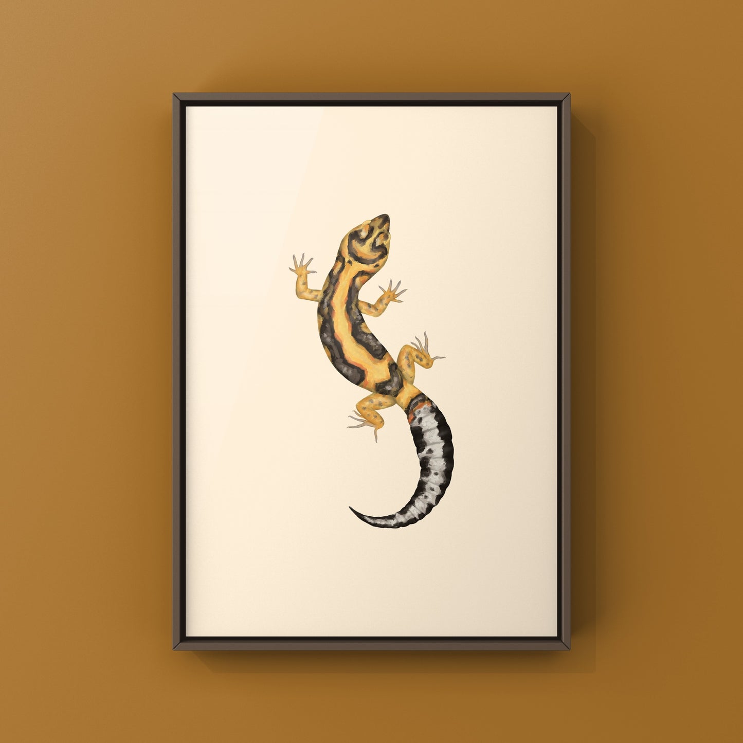 Tremper Firebold Leopard Gecko Art Print from The Silk Ranch
