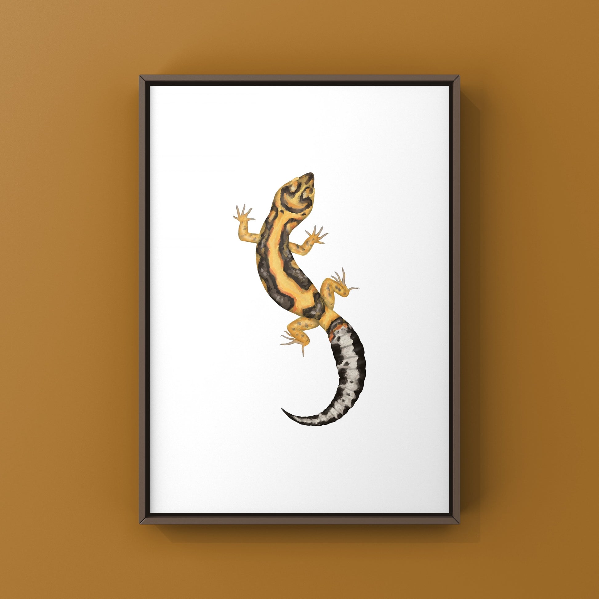 Tremper Firebold Leopard Gecko Art Print from The Silk Ranch