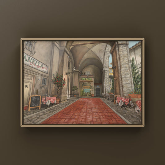 Counter Strike 2 Inferno Landscape Art Print | CSGO Merch | Postcard | CSGO Art Poster | CS Art Print | CounterStrike Art | By MingoArt