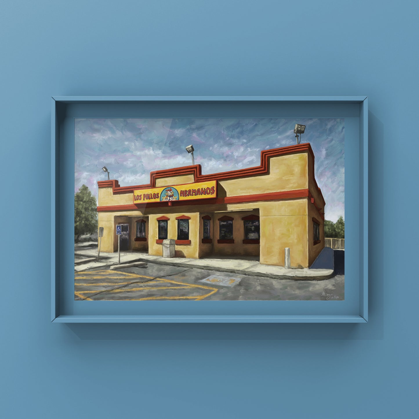 Pollos, 2022 Art Print Mingo Art