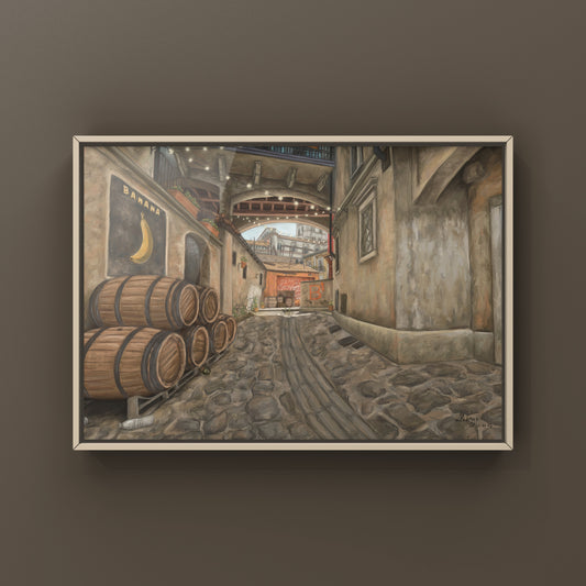 Inferno Banana, 2024 Art Print Mingo Art