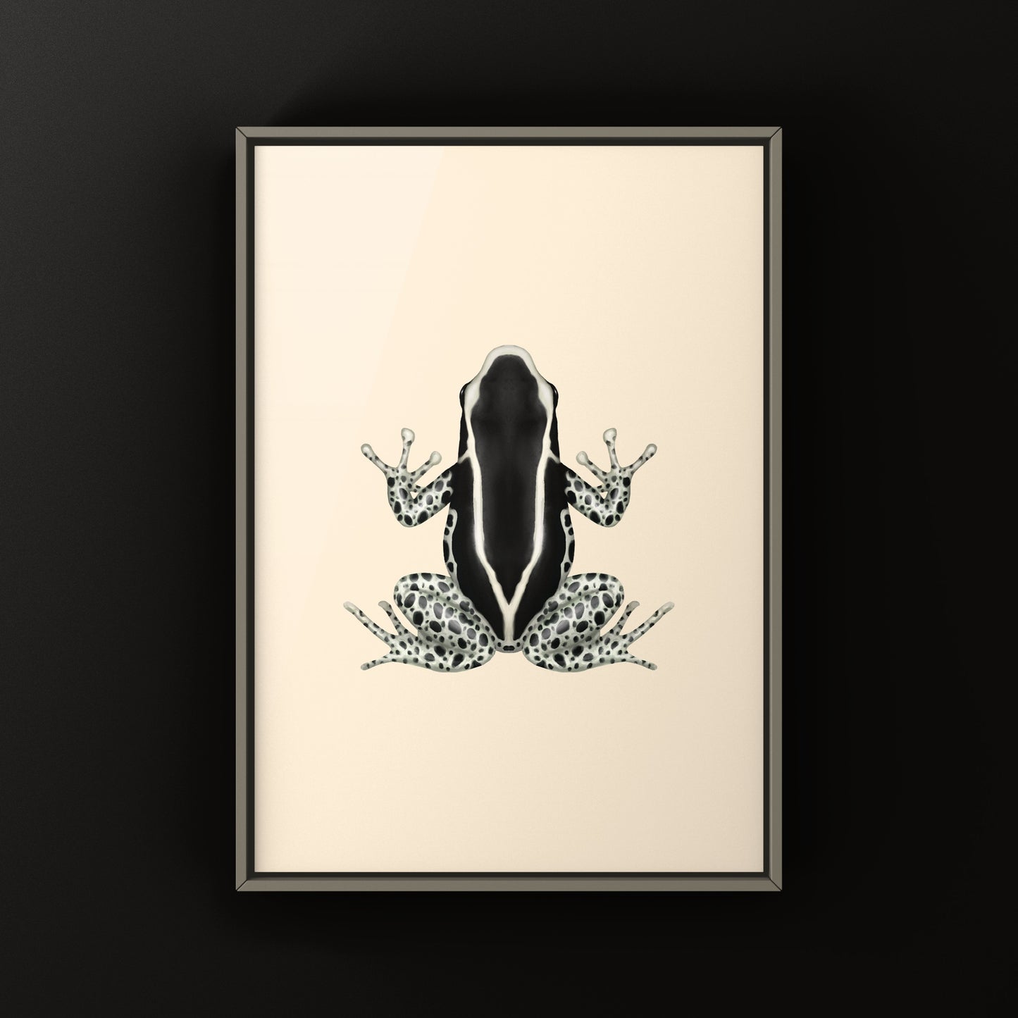 Vanessa Dyeing Poison Dart Frog (Dendrobates tinctorius) Art Print from The Silk Ranch