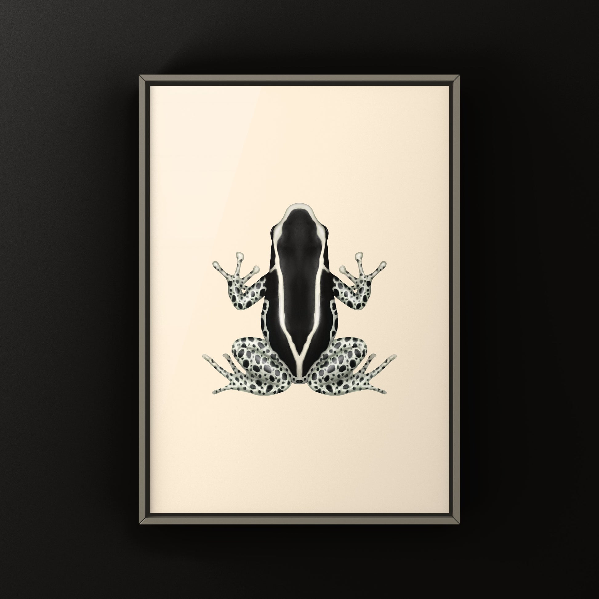 Vanessa Dyeing Poison Dart Frog (Dendrobates tinctorius) Art Print from The Silk Ranch