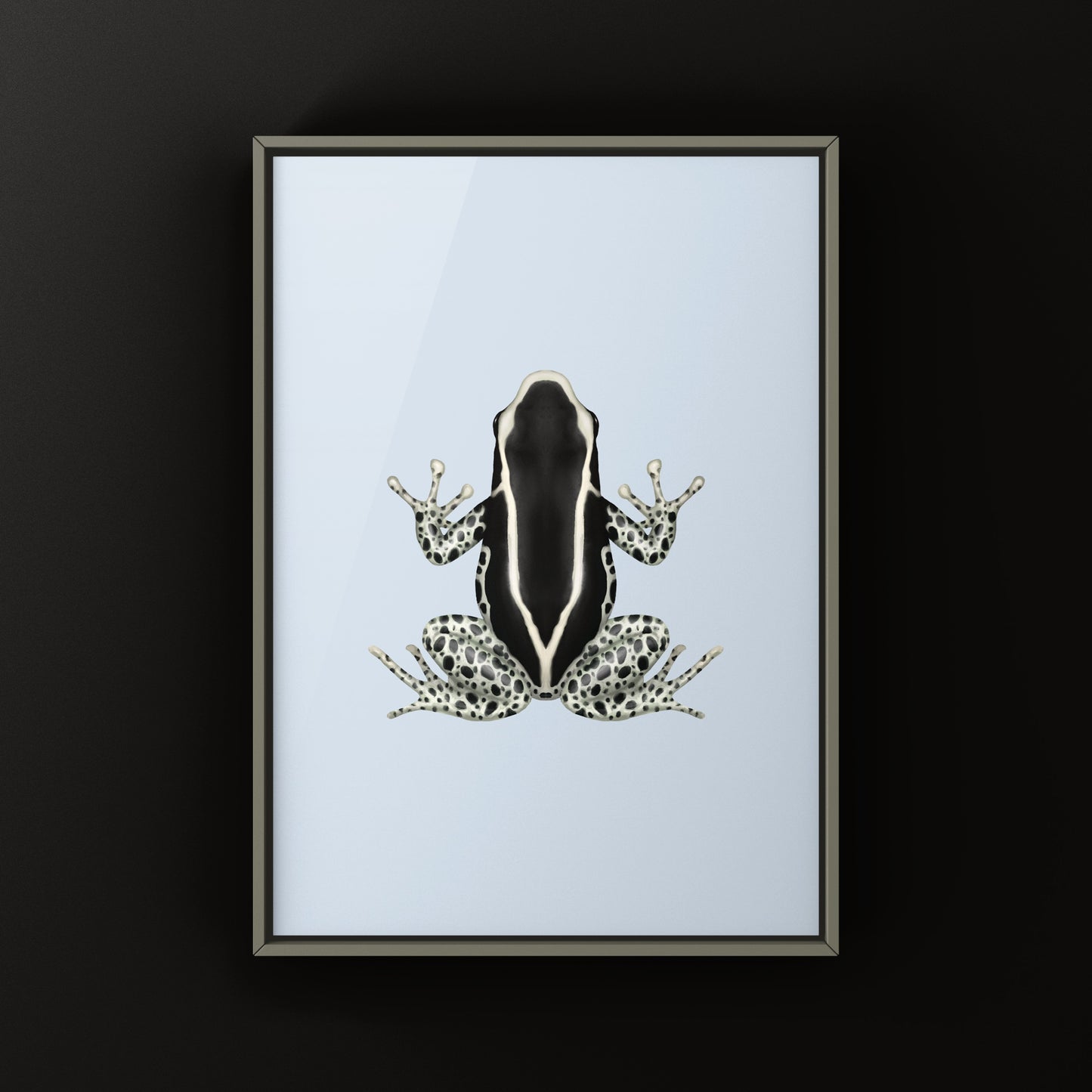 Vanessa Dyeing Poison Dart Frog (Dendrobates tinctorius) Art Print from The Silk Ranch