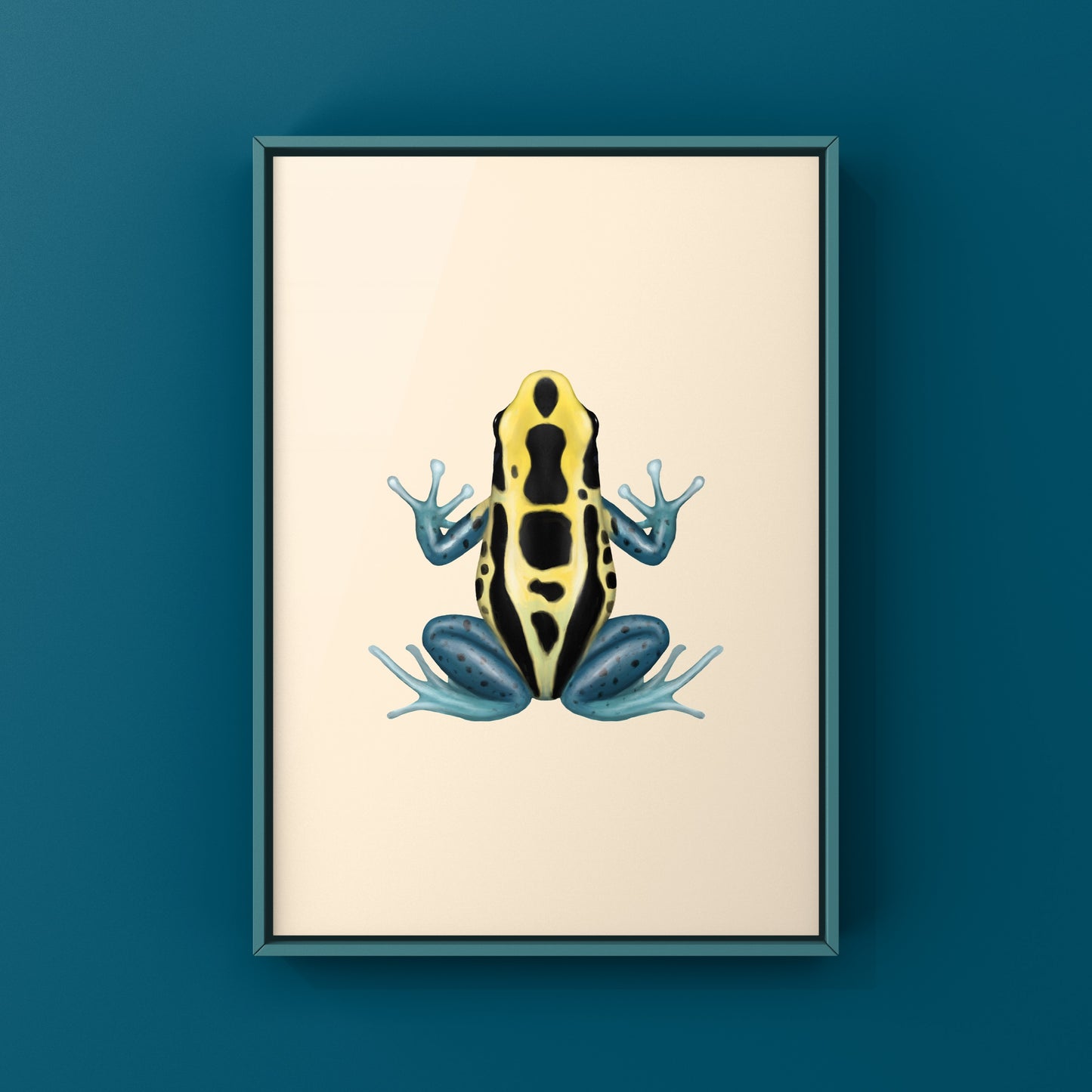 Patricia Dyeing Poison Dart Frog (Dendrobates tinctorius) Art Print from The Silk Ranch