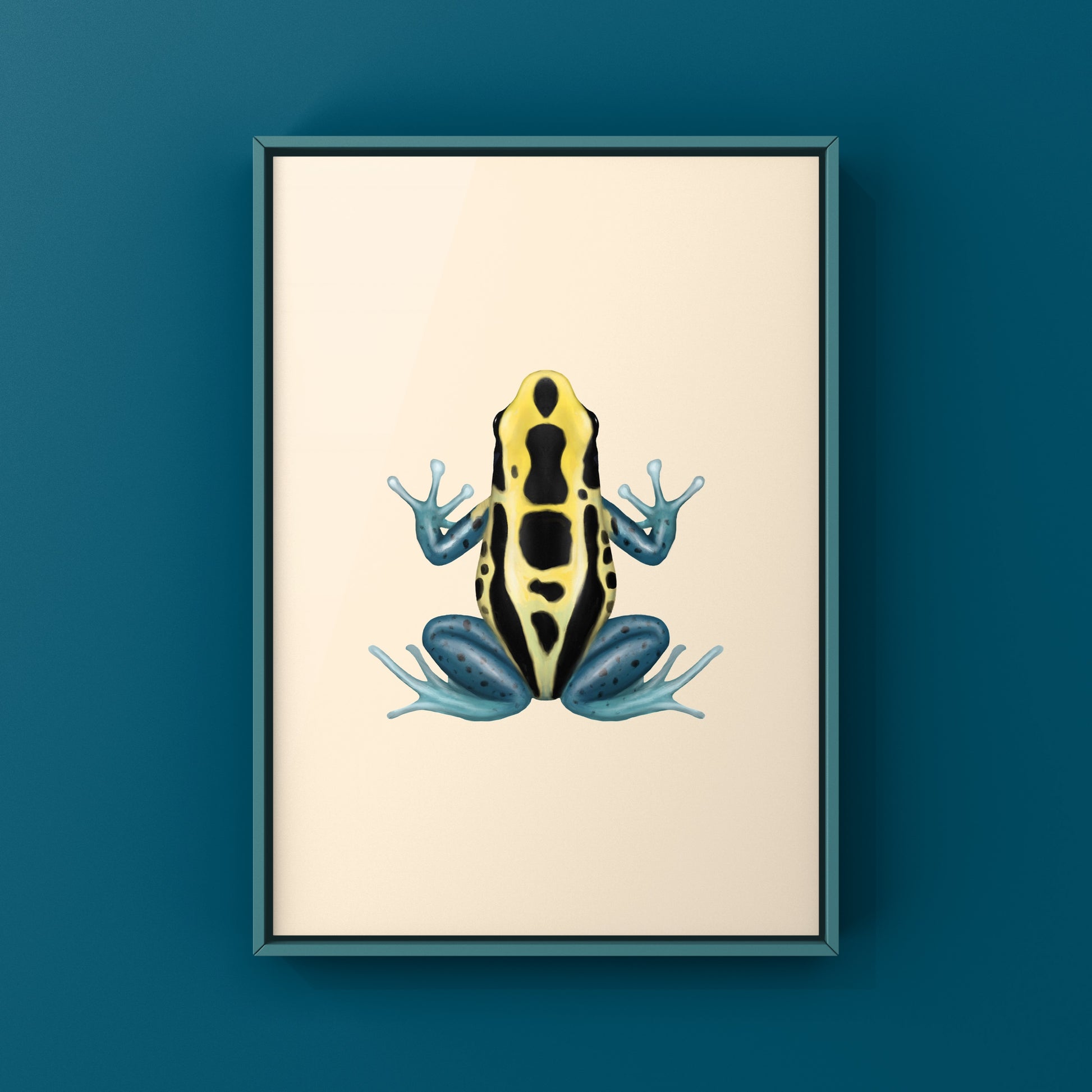 Patricia Dyeing Poison Dart Frog (Dendrobates tinctorius) Art Print from The Silk Ranch