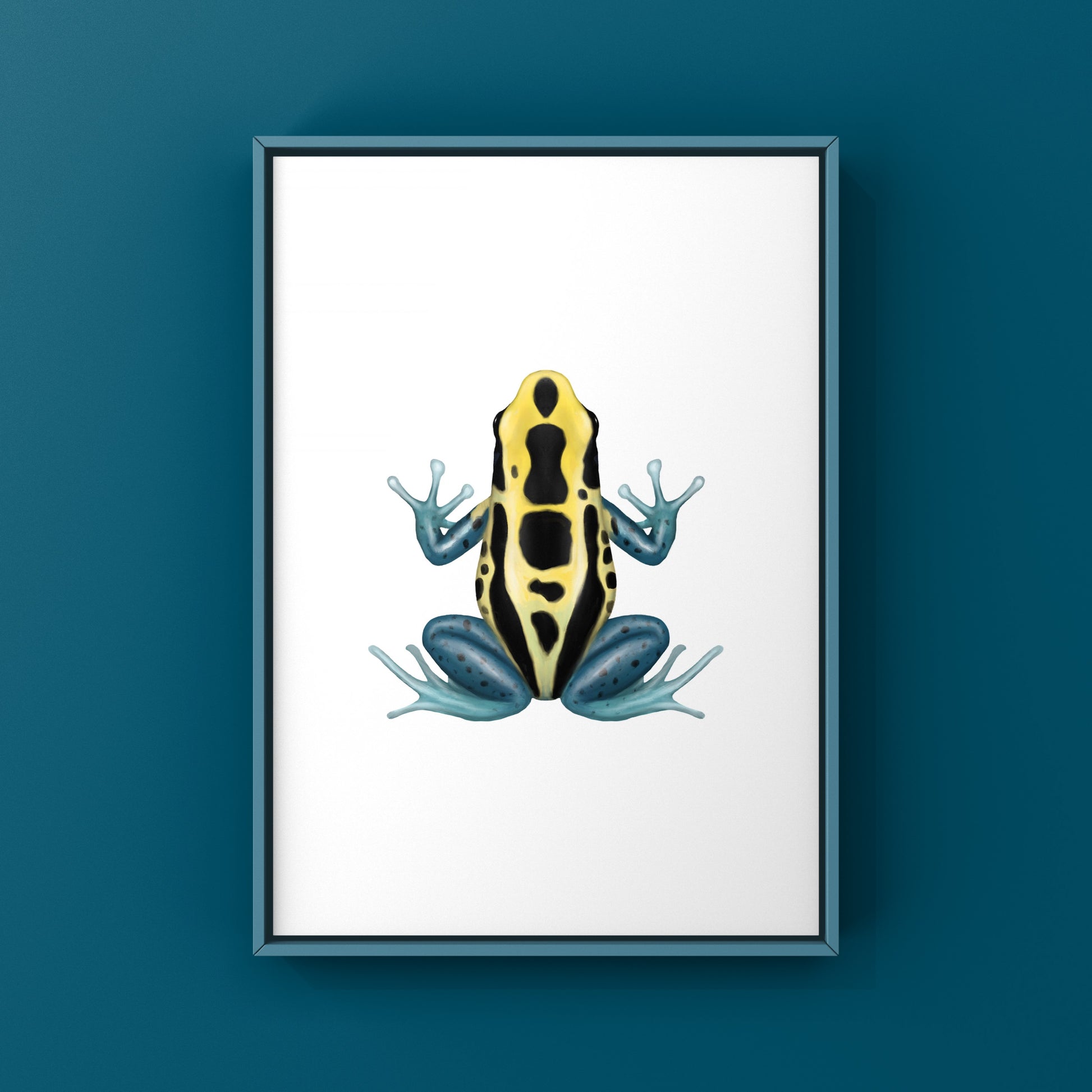 Patricia Dyeing Poison Dart Frog (Dendrobates tinctorius) Art Print from The Silk Ranch