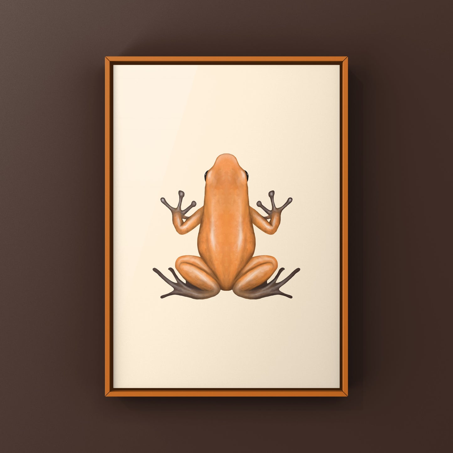 Salt Creek Strawberry Poison Dart Frog (Oophaga pumilio) Photographic Art Print from The Silk Ranch