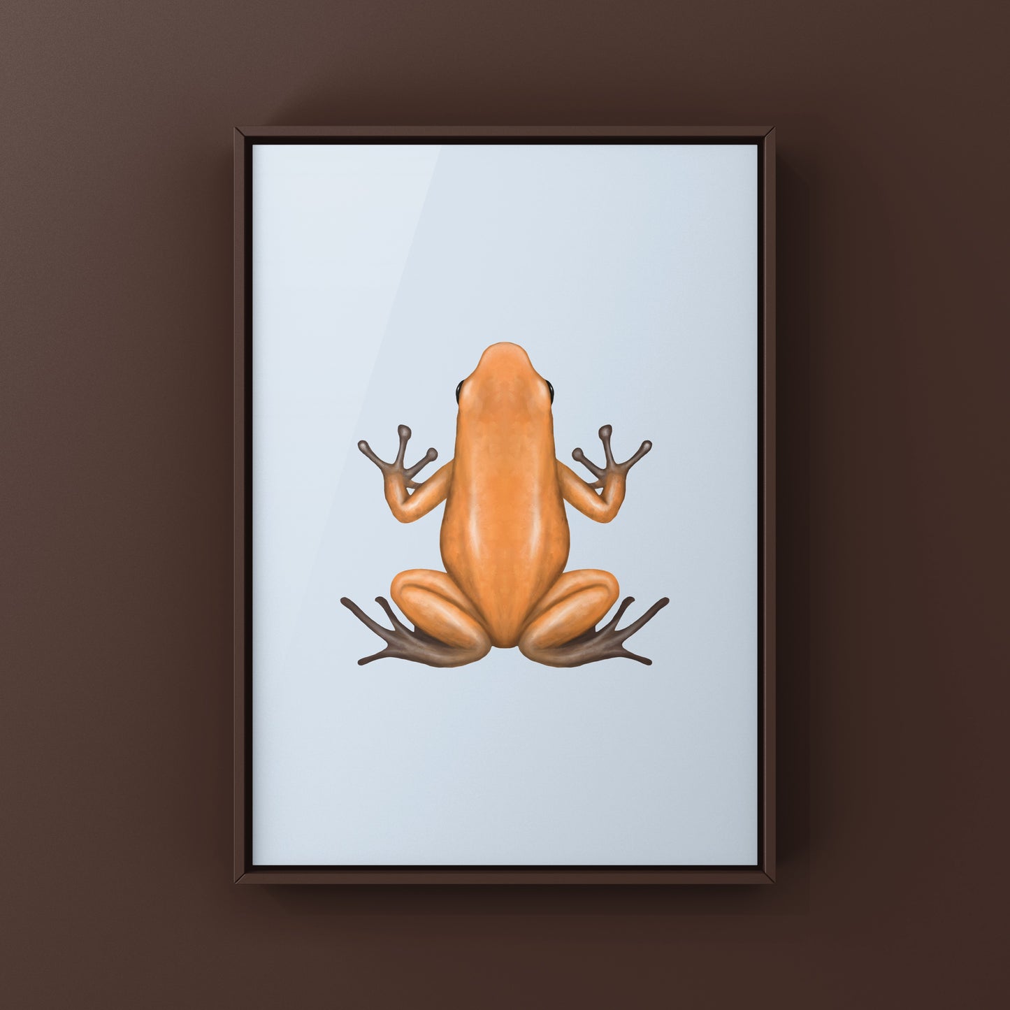 Salt Creek Strawberry Poison Dart Frog (Oophaga pumilio) Photographic Art Print from The Silk Ranch