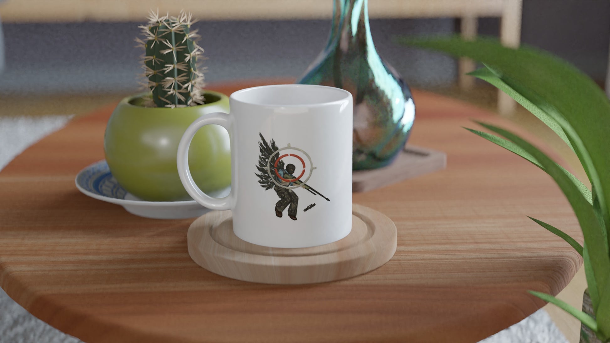 S1mple Graffiti Mug Art Print Mingo Art