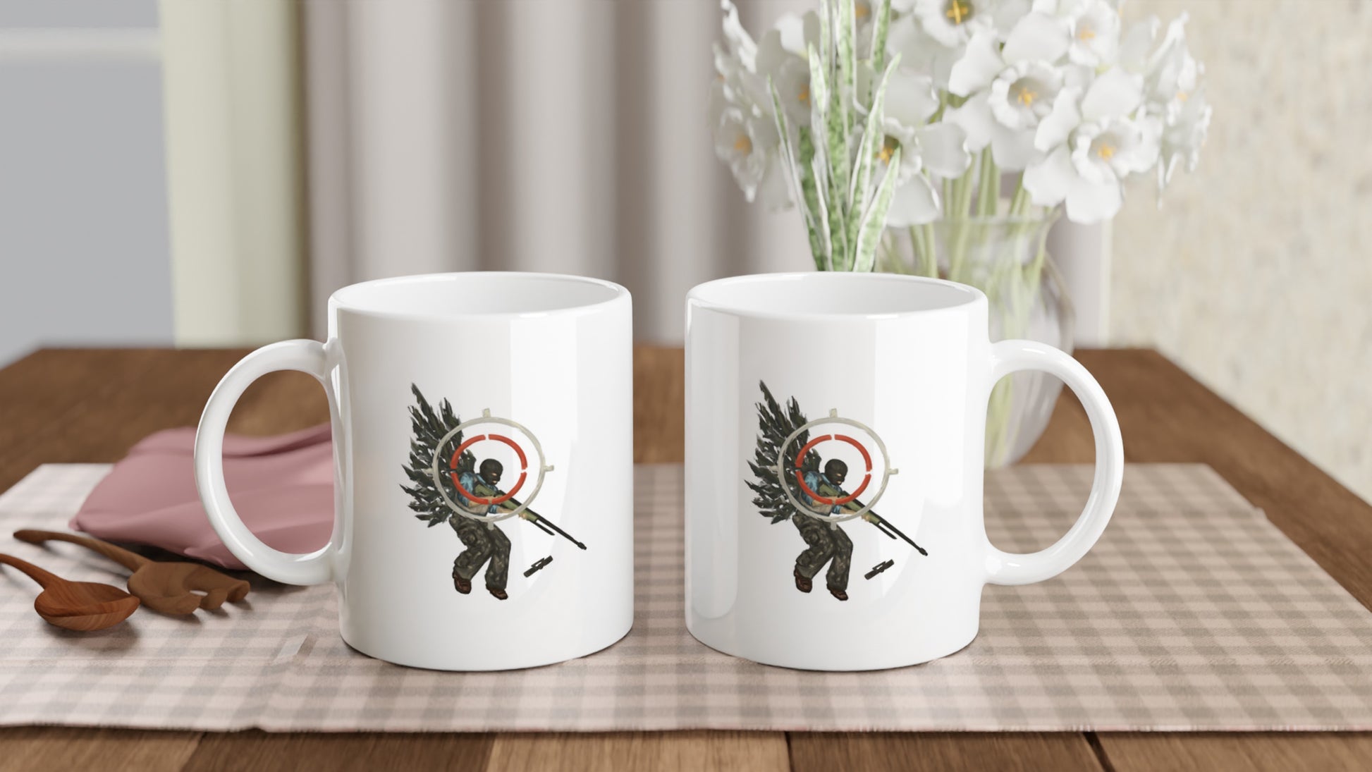 S1mple Graffiti Mug Art Print Mingo Art