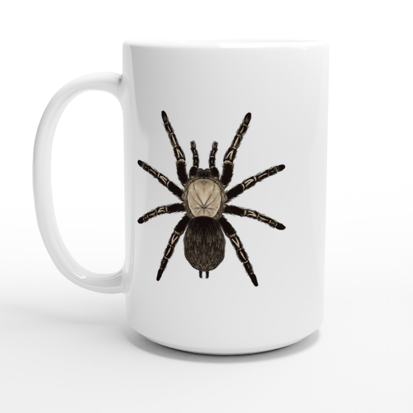Skeleton Tarantula, Ephebopus Murinus, Ceramic Graphic Mug 15oz 443ml from The Silk Ranch