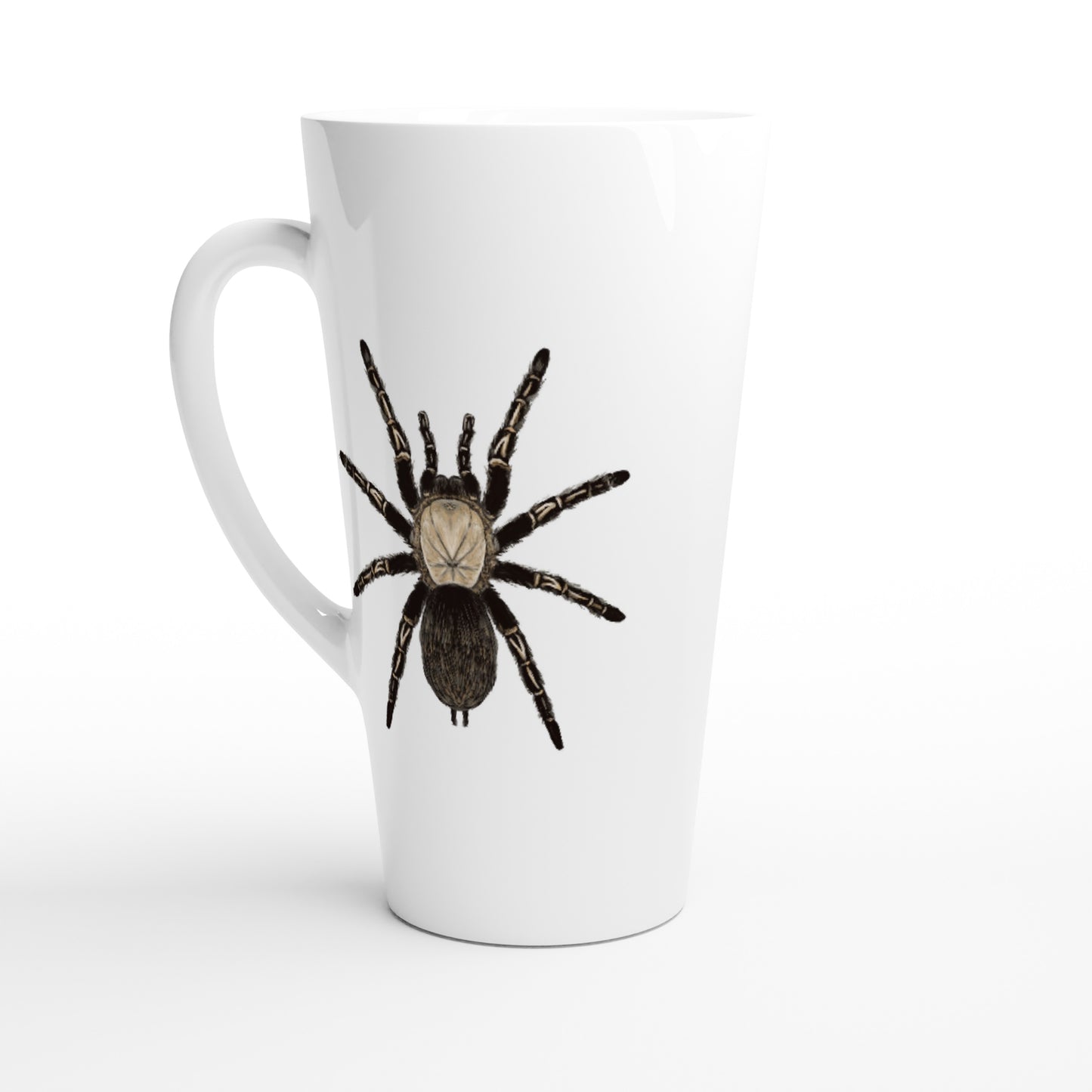 Skeleton Tarantula, Ephebopus Murinus, Ceramic Graphic Mug 17oz 502ml from The Silk Ranch