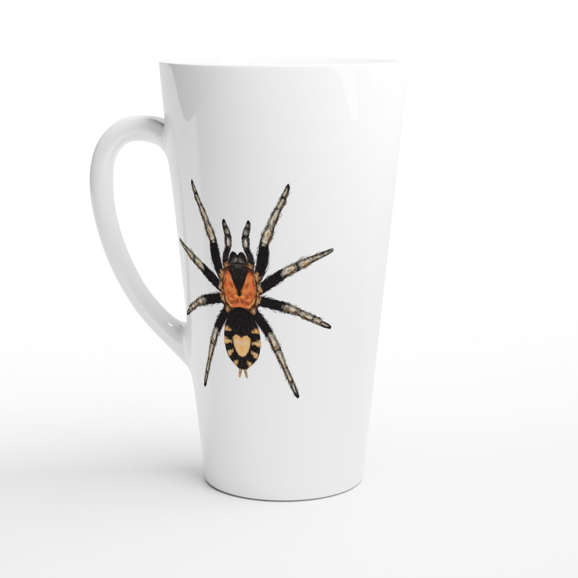 Trinidad Dwarf Tarantula, Cyriocosmus Elegans, Ceramic Graphic Mug from The Silk Ranch