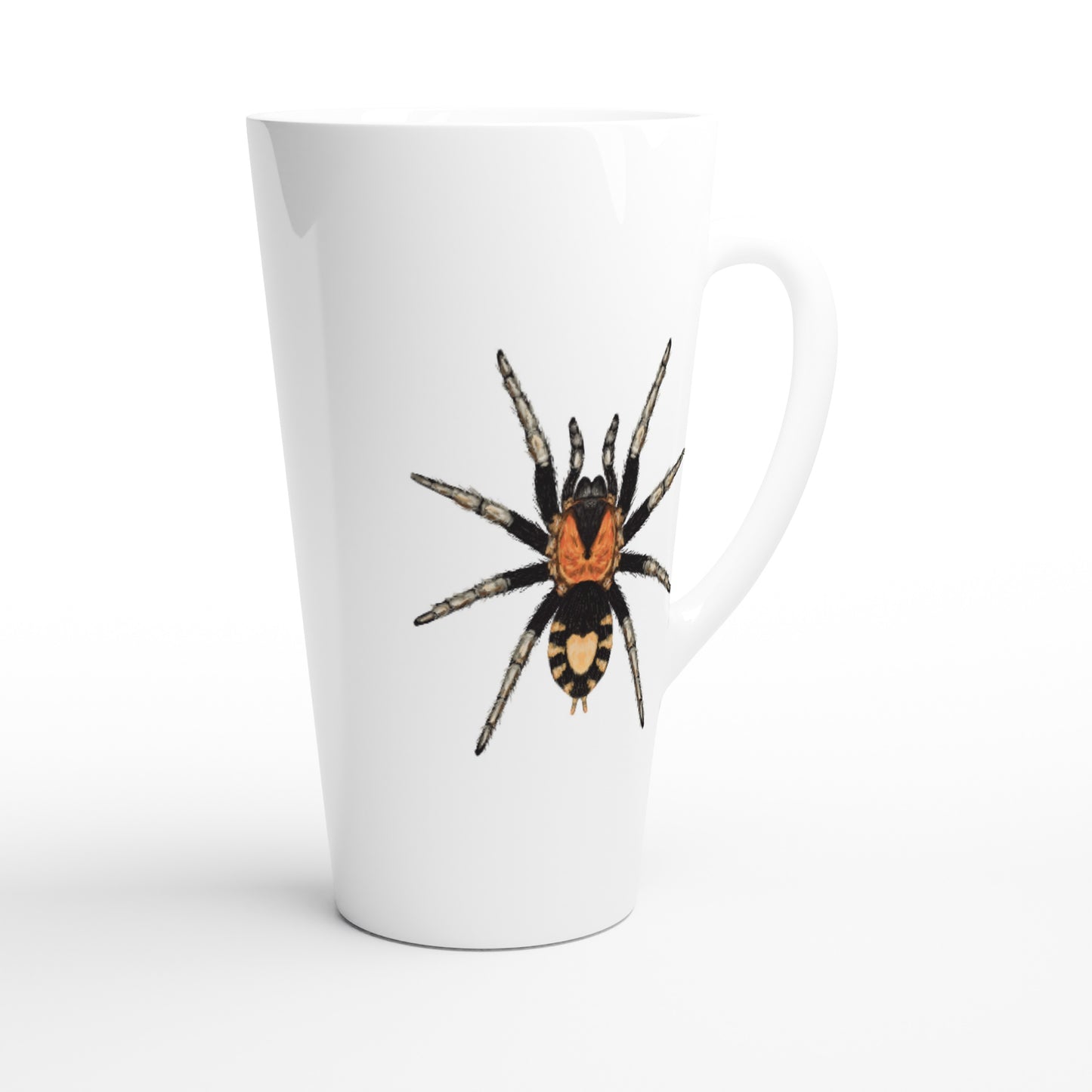 Trinidad Dwarf Tarantula, Cyriocosmus Elegans, Ceramic Graphic Mug from The Silk Ranch